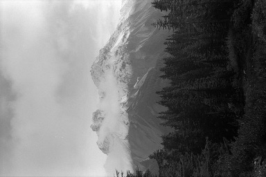 Image of a snow capped mountain in British Columbia